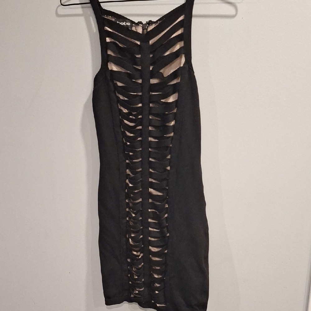 Bebe Cutout Mini Dress